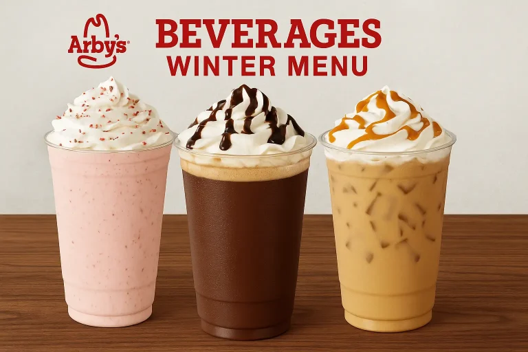 Arbys Beverages Winter Menu