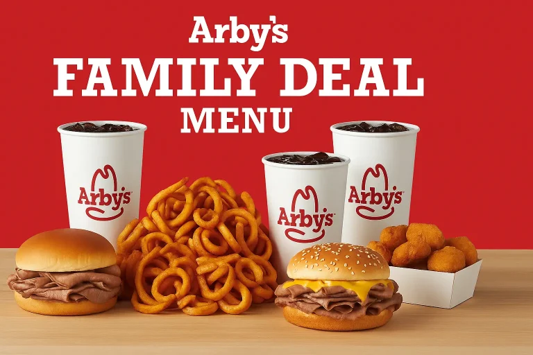 Arbys Family Deal Menu