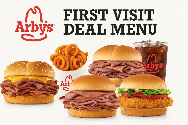 Arbys First Visit Deal ​Menu