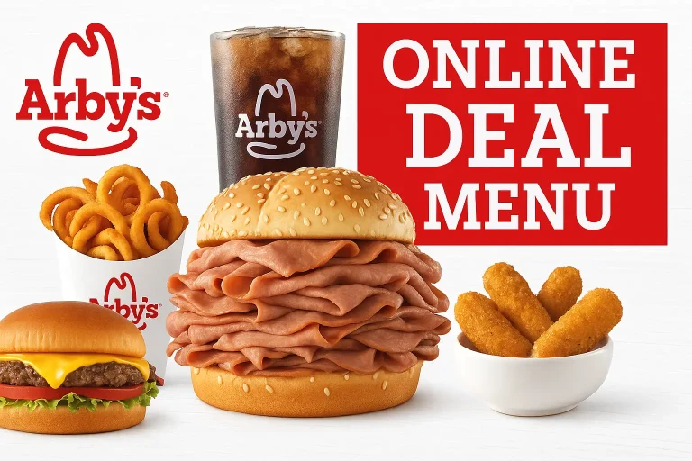 Arbys Online Deal Menu