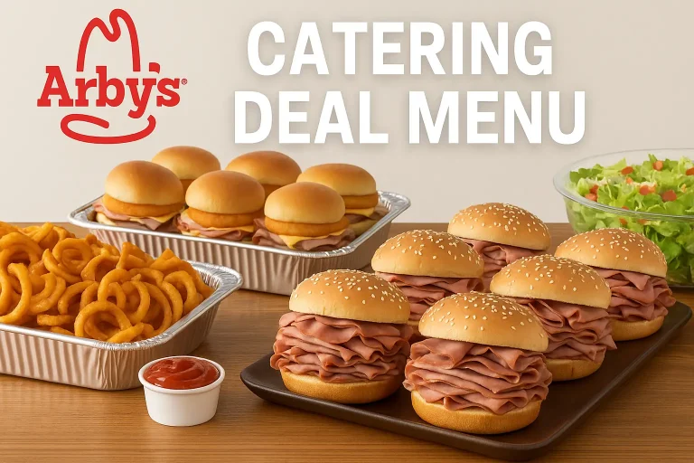 Arbys catering Deal Menu